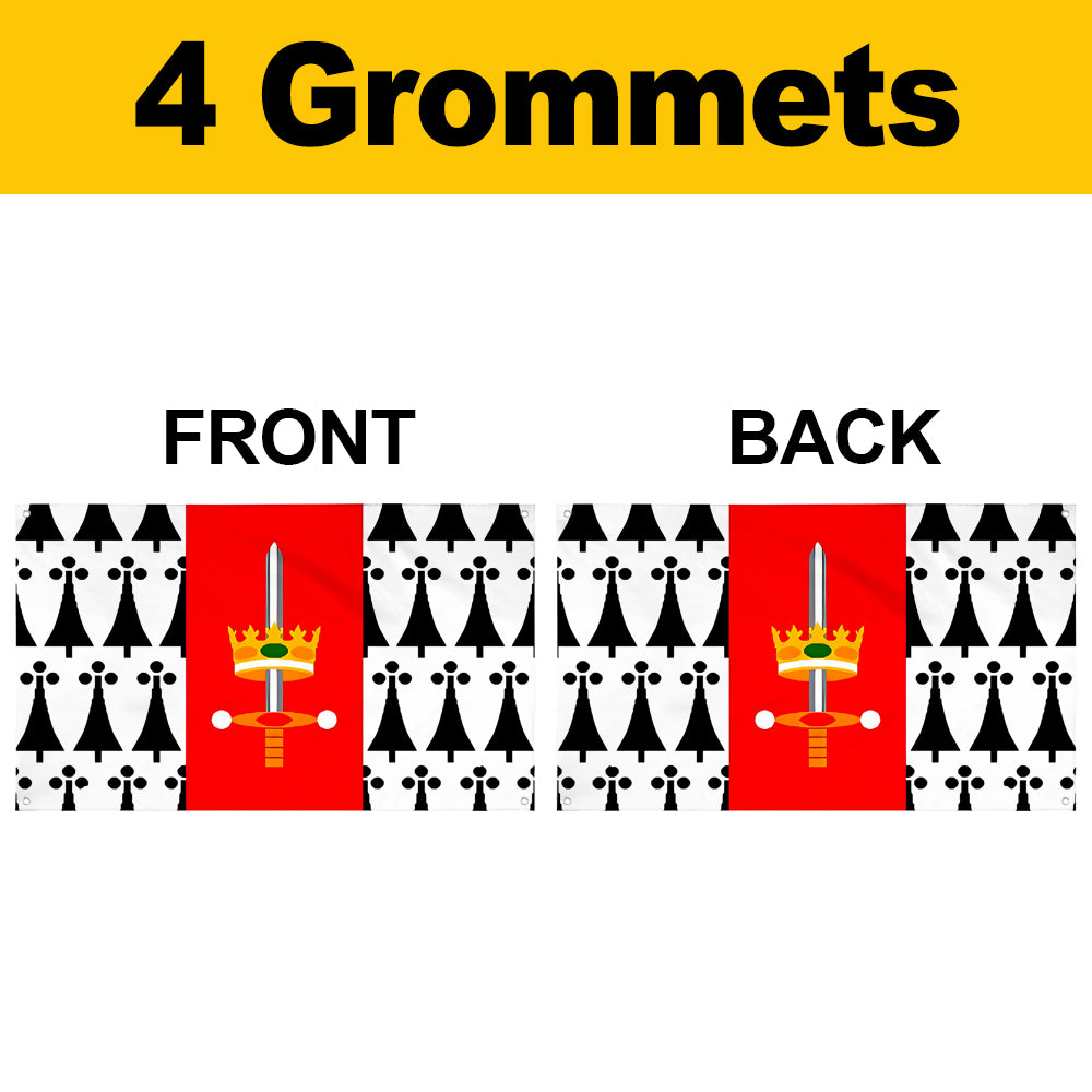 Fyon Carolina, Puerto Rico Flag Banner