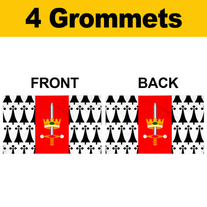 Fyon Carolina, Puerto Rico Flag Banner