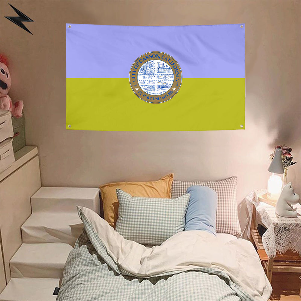 Fyon Carson, California Flag Banner