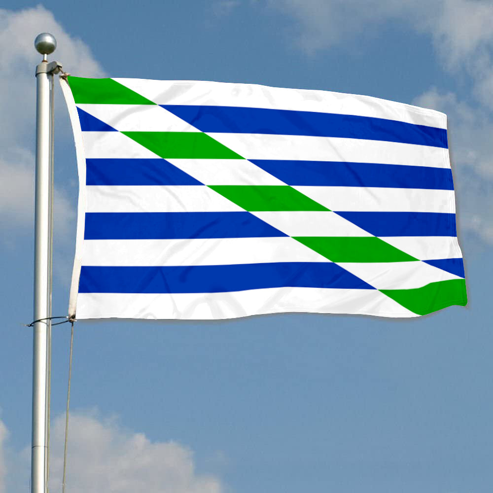 Fyon Cataño, Puerto Rico Flag Banner