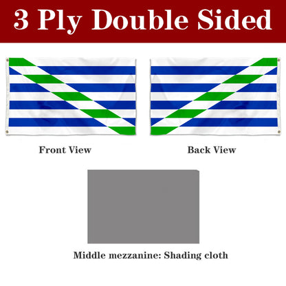 Fyon Cataño, Puerto Rico Flag Banner