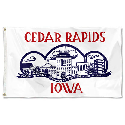 Fyon Cedar Rapids 1962-2021, Iowa Flag Banner