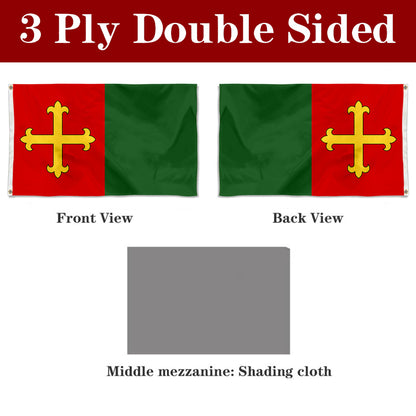 Fyon Ceiba, Puerto Rico Flag Banner