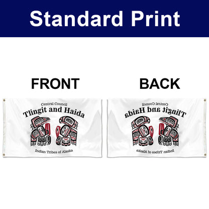 Fyon Central Council of the Tlingit and Haida Indian Tribes Flag Banner