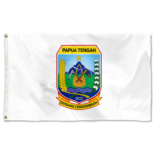 Fyon Central Papua Province, Indonesia Flag Indoor and outdoor banner