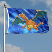 Fyon Charizard Pokemon Flag Indoor and outdoor banner