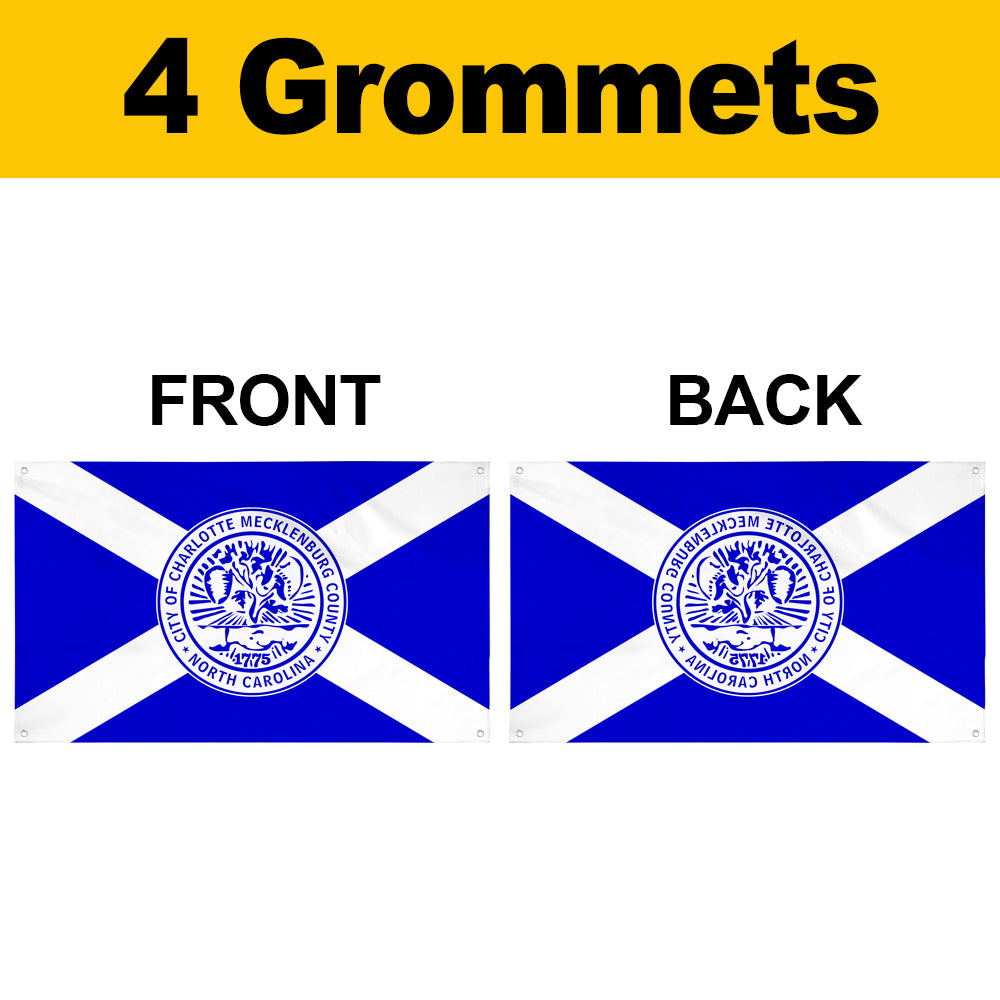 Fyon Charlotte, North Carolina Flag Banner