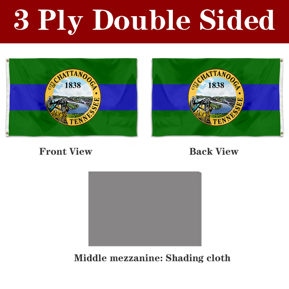 Fyon Chattanooga, Tennessee Flag Banner