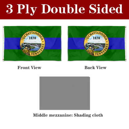 Fyon Chattanooga, Tennessee Flag Banner