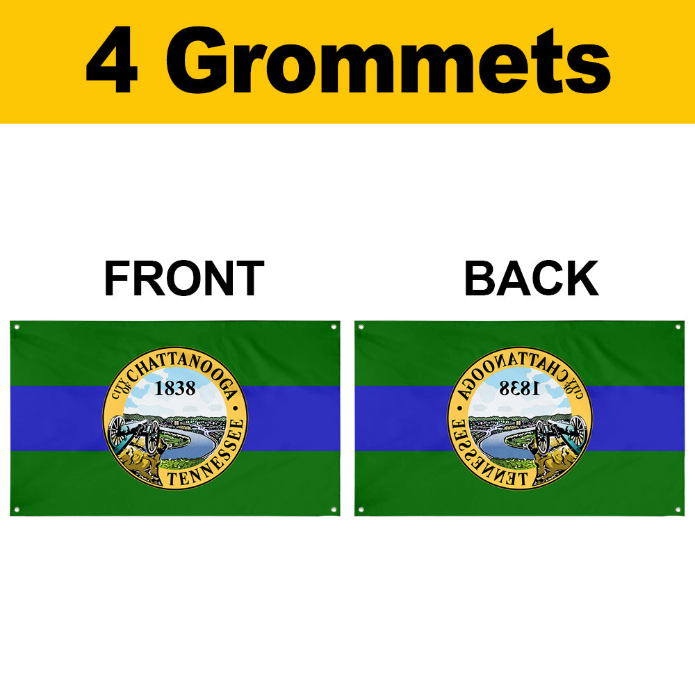 Fyon Chattanooga, Tennessee Flag Banner