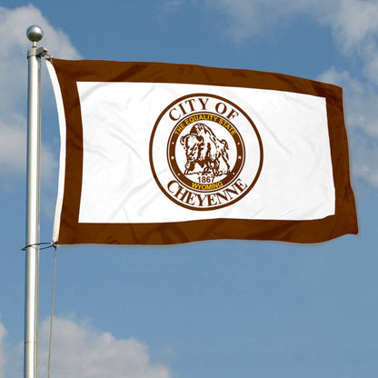 Fyon Cheyenne, Wyoming Flag Banner