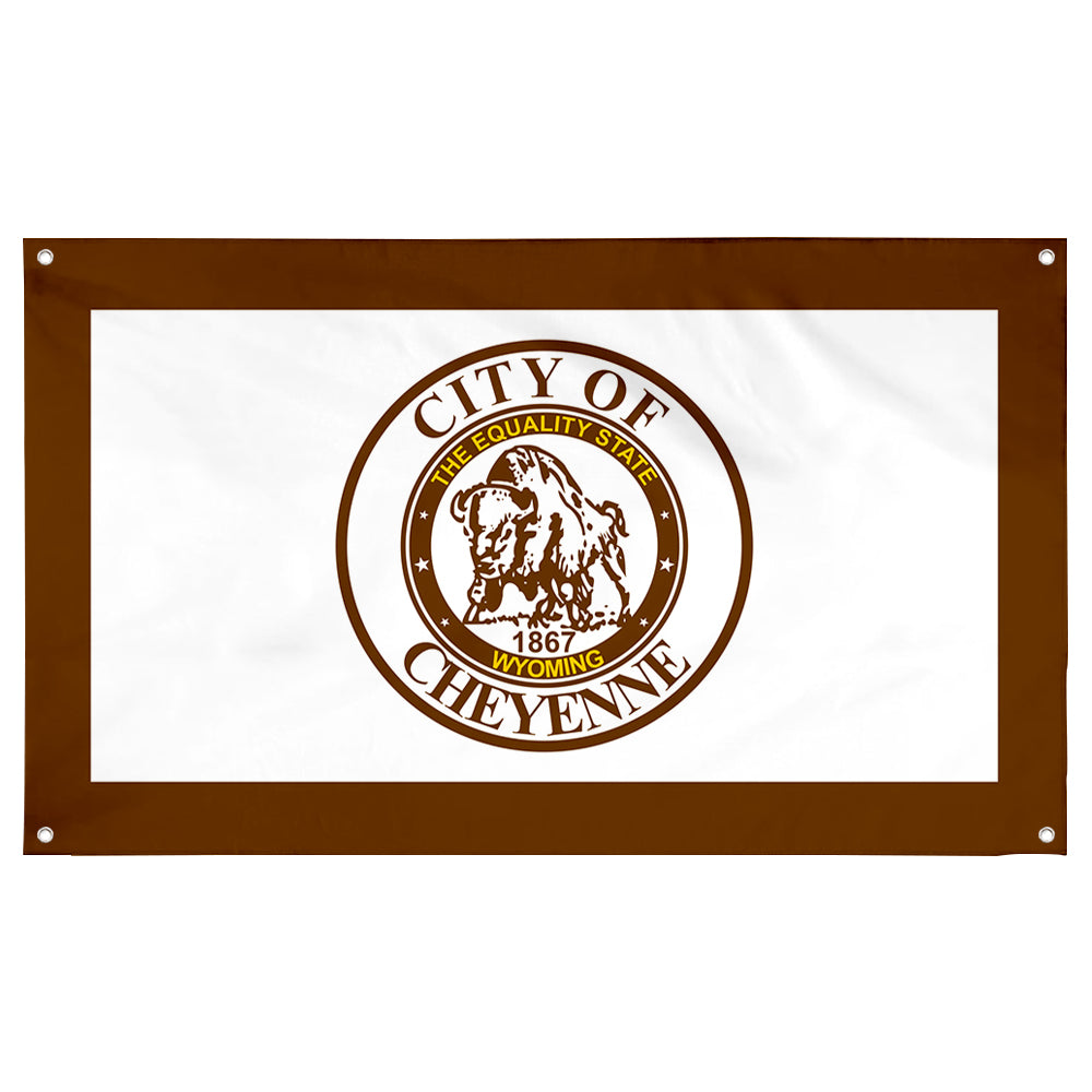 Fyon Cheyenne, Wyoming Flag Banner