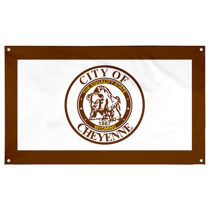 Fyon Cheyenne, Wyoming Flag Banner