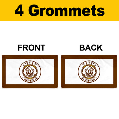 Fyon Cheyenne, Wyoming Flag Banner