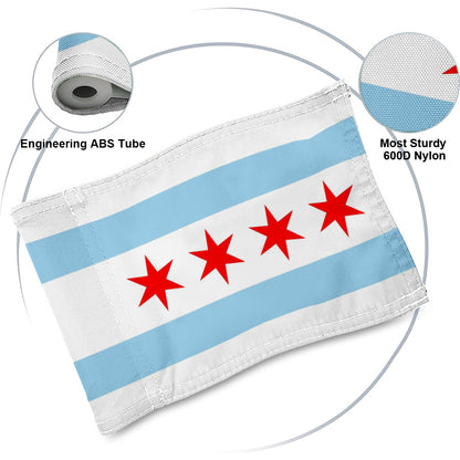 Fyon Chicago Illinois Golf Pin Flag PGA Flag Banner