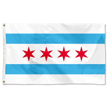 Fyon Chicago, Illinois Flag Banner
