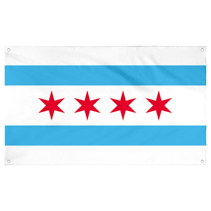 Fyon Chicago, Illinois Flag Banner