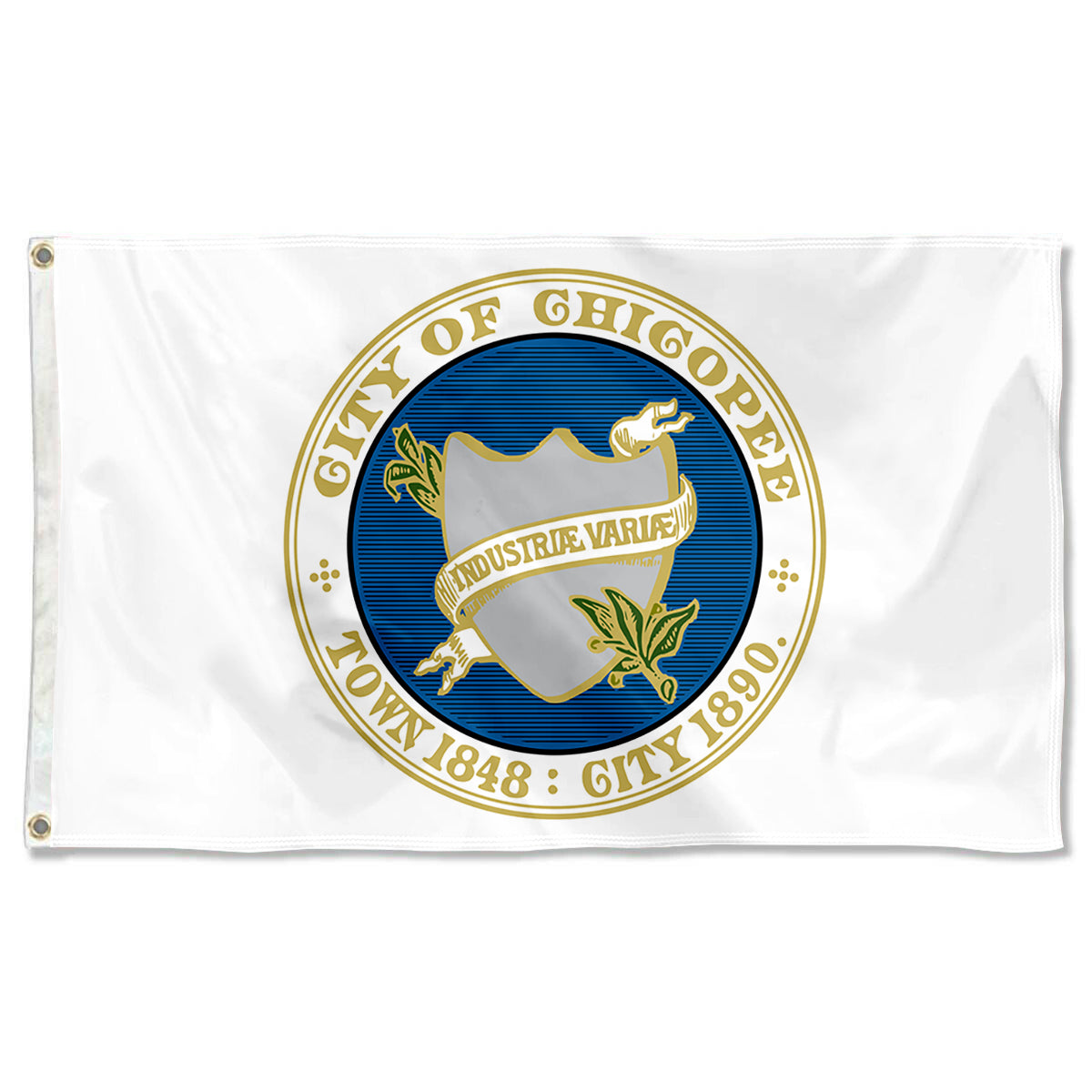 Fyon Chicopee, Massachusetts Flag Banner