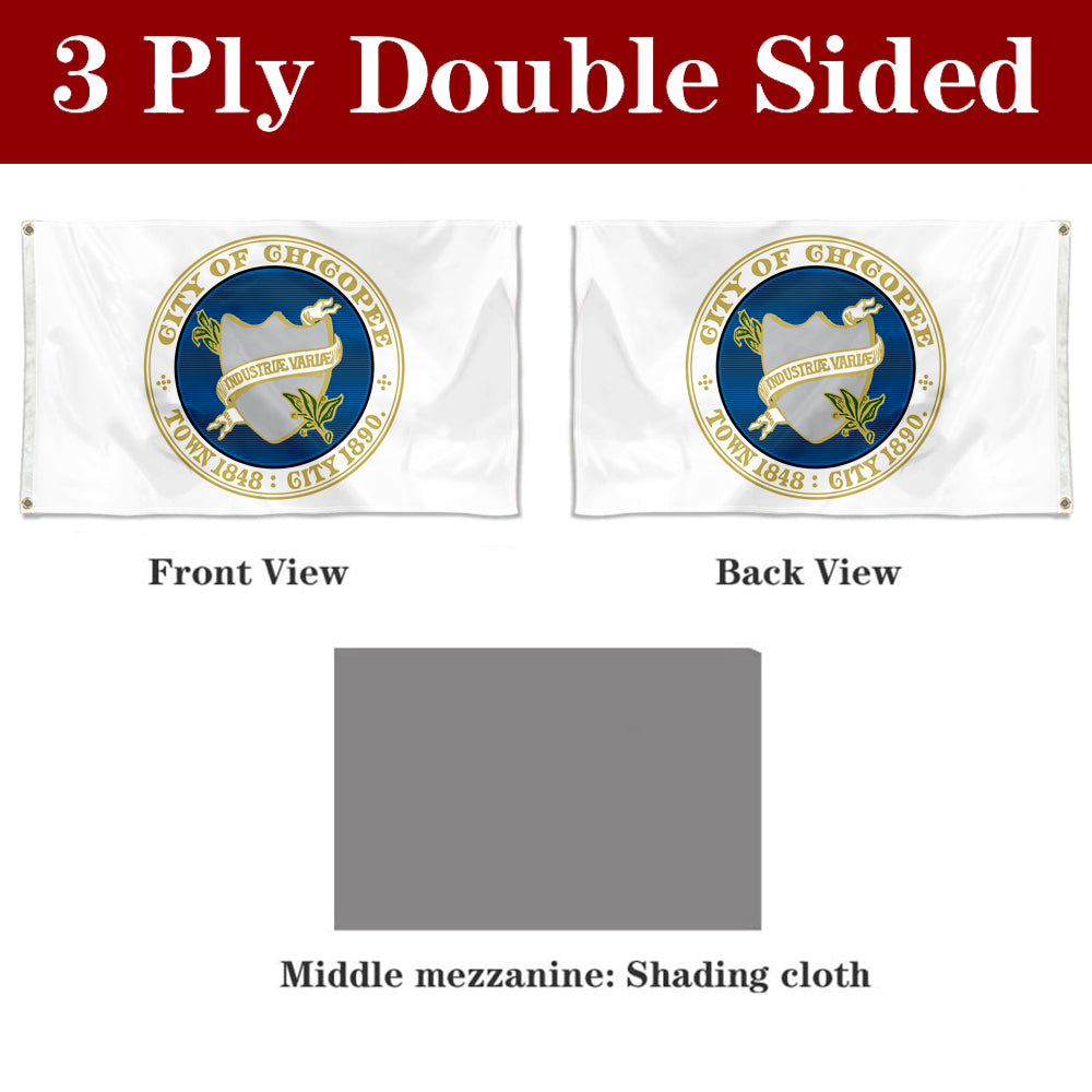 Fyon Chicopee, Massachusetts Flag Banner