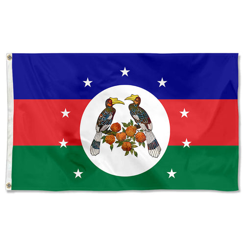 Fyon Chin State, Myanmar Flag Indoor and outdoor banner