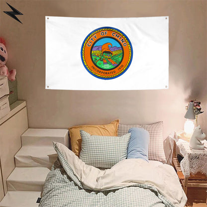 Fyon Chino, California Flag Banner