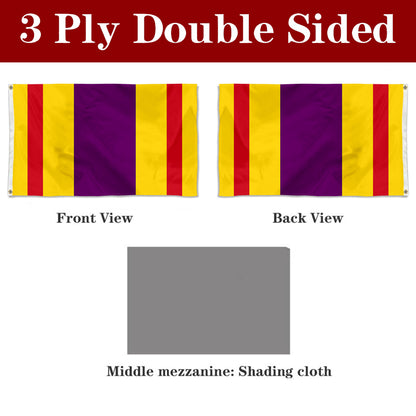 Fyon Ciales, Puerto Rico Flag Banner