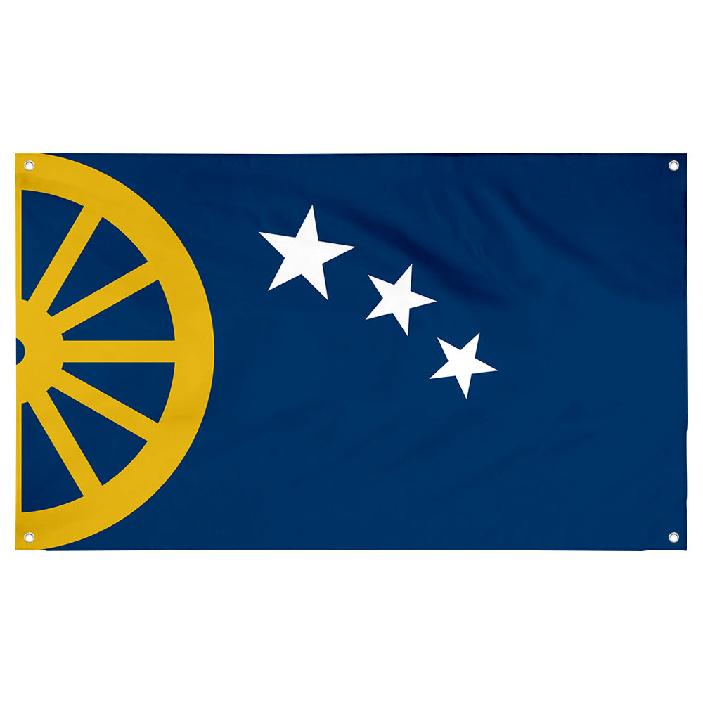 Fyon Cimarron, Kansas Flag Banner