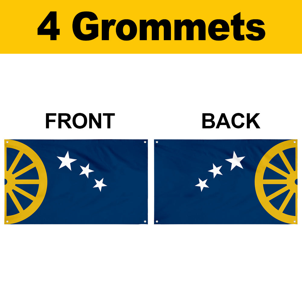 Fyon Cimarron, Kansas Flag Banner