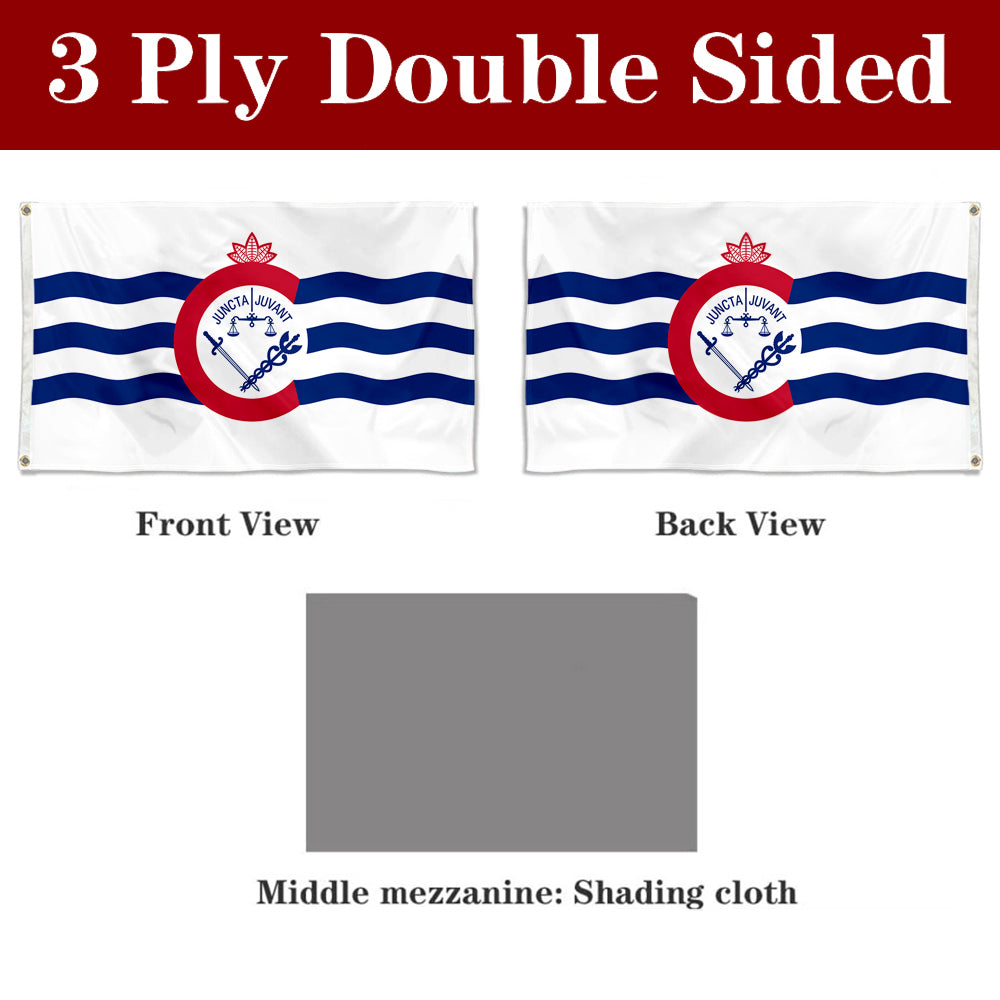 Fyon Cincinnati, Ohio Flag Banner