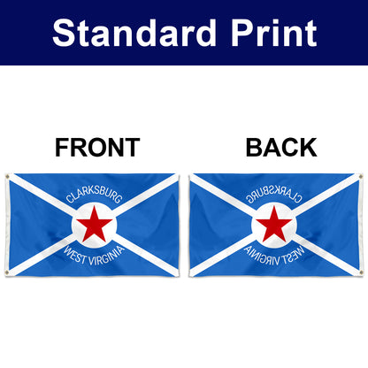 Fyon Clarksburg, West Virginia (2022)  Flag Banner