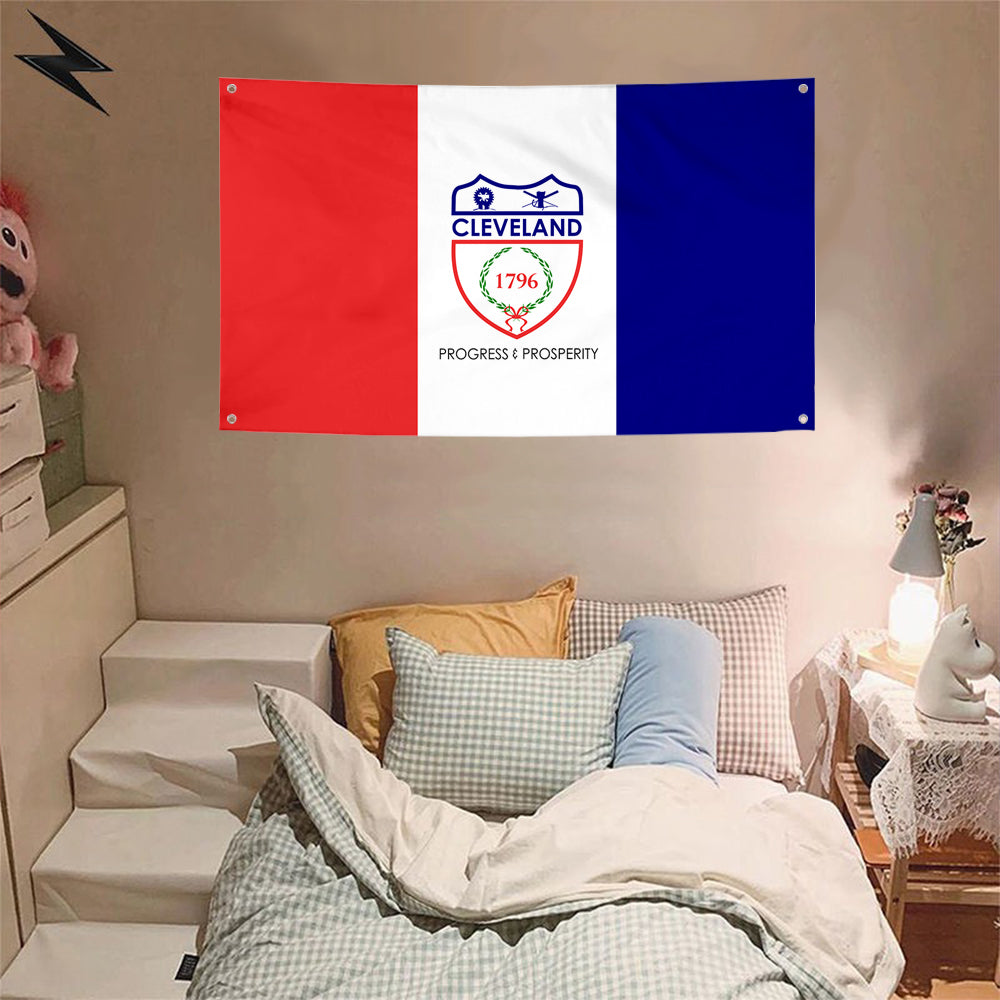 Fyon Cleveland, Ohio Flag Banner