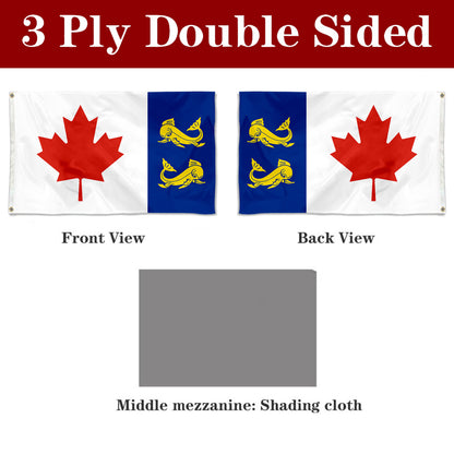 Fyon Coast Guard  of Canada Flag Banner