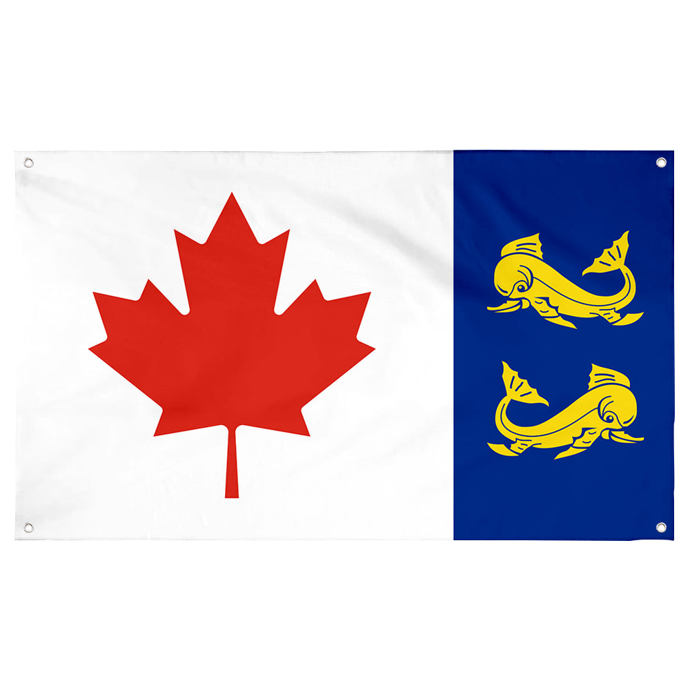 Fyon Coast Guard  of Canada Flag Banner