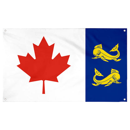 Fyon Coast Guard  of Canada Flag Banner