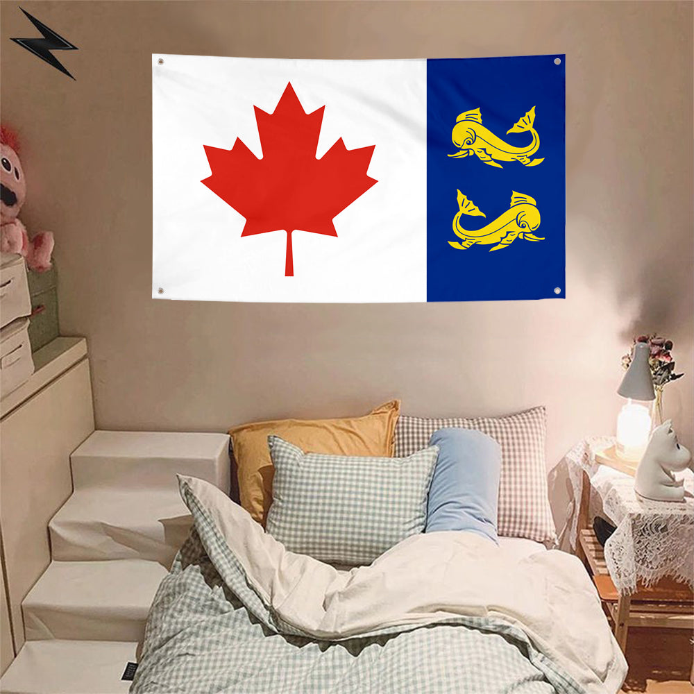 Fyon Coast Guard  of Canada Flag Banner