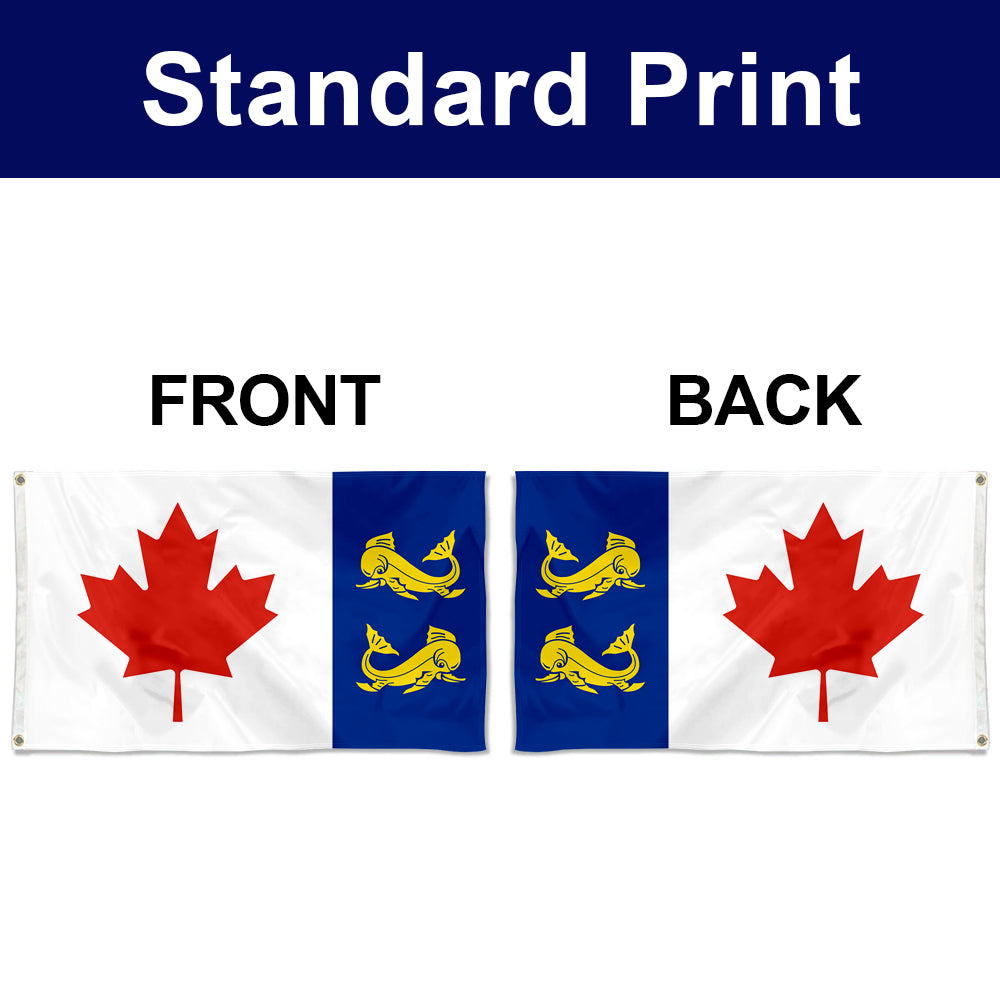 Fyon Coast Guard  of Canada Flag Banner