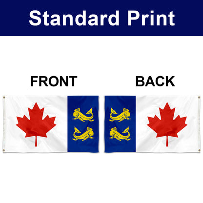 Fyon Coast Guard  of Canada Flag Banner