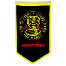 Fyon Cobra Kai Strike First Hard No Mercy Flag Banner 30x50inch