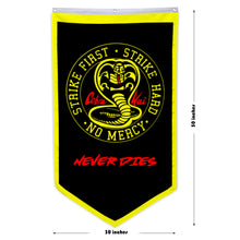 Fyon Cobra Kai Strike First Hard No Mercy Flag Banner 30x50inch