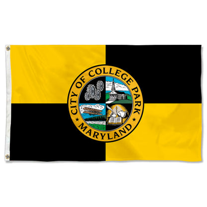 Fyon College Park, Maryland Flag Banner Design 2