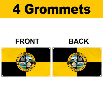 Fyon College Park, Maryland Flag Banner Design 2