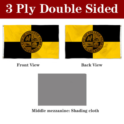 Fyon College Park, Maryland Flag Banner