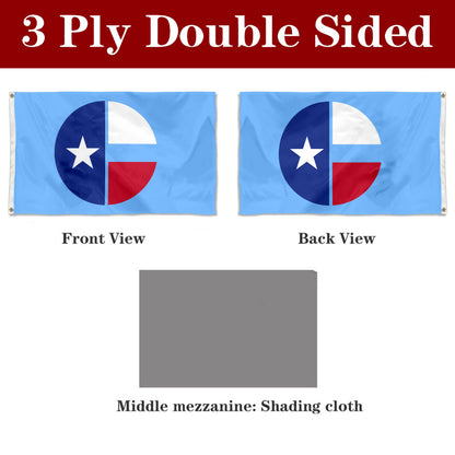 Fyon Collin County Flag Banner
