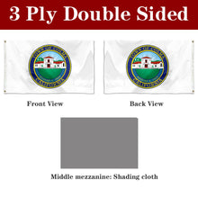 Fyon Double-sided Colma, California Flag Banner