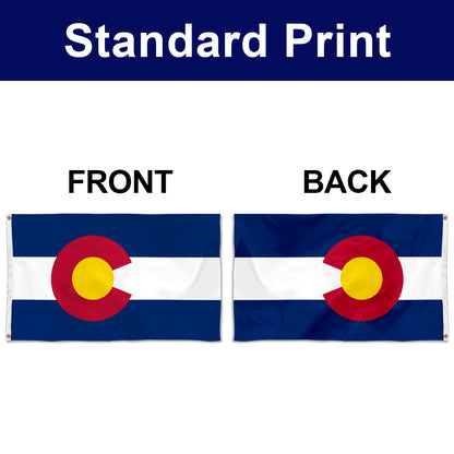 Fyon Colorado Flag Banner