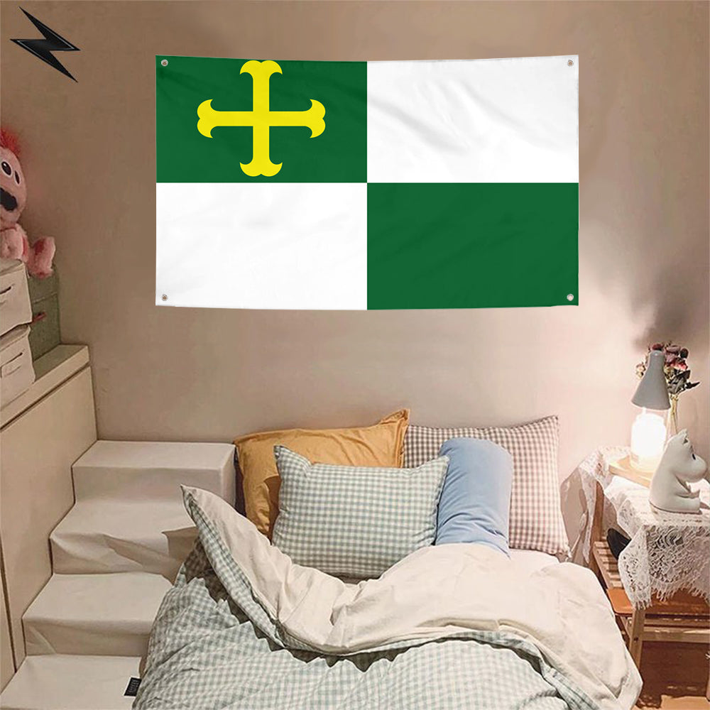 Fyon Comerio, Puerto Rico Flag Banner