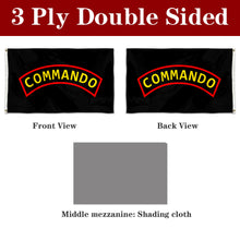 Fyon Double-sided Commando Flag Banner