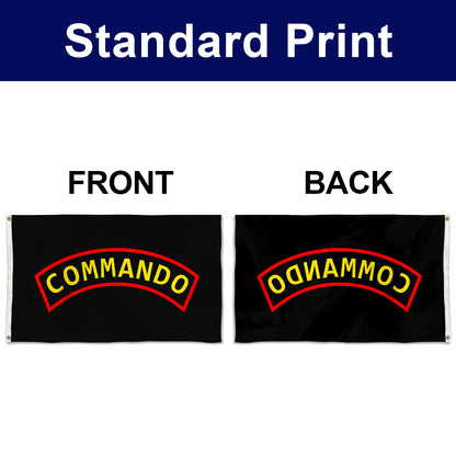 Fyon Double-sided Commando Flag Banner