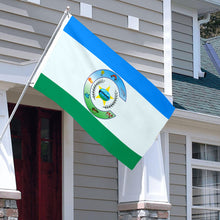 Fyon Double-sided Commewijne District, Suriname Flag Banner