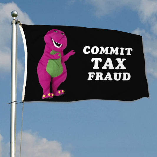 Fyon Commit Tax Fraud Flag Banner